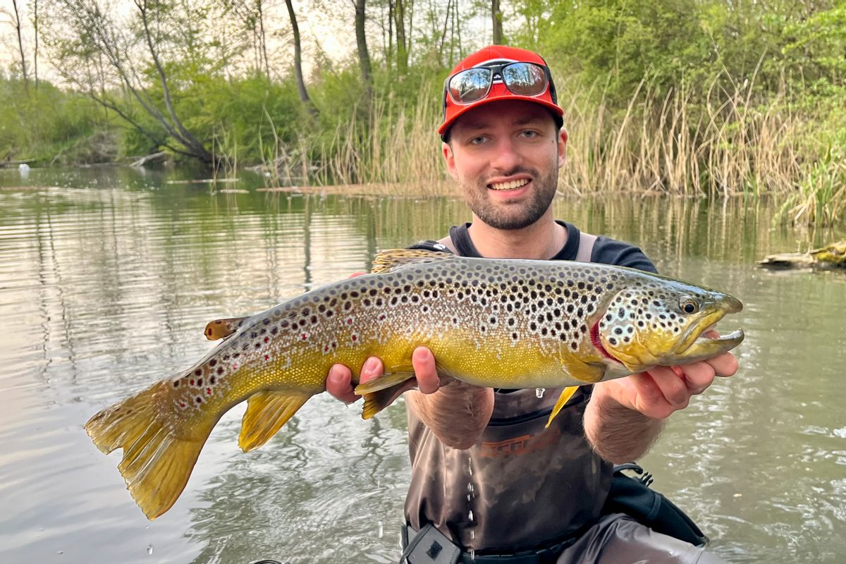 Trout Fishing in pvt. Stream + WARRANTY