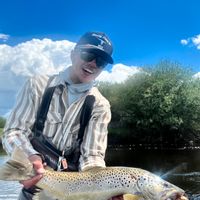 Missouri River guided fly fishing trip