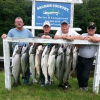 Am Lake Ontario Salmon Fishing Trip