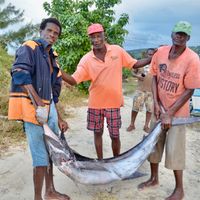 Fishing in Jamaica with Loxley