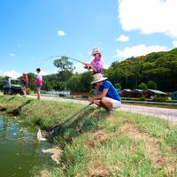 Hook-A-Barra fishing session