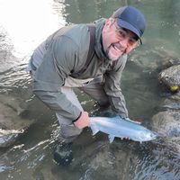 Walk & Wade River Salmon Fishing