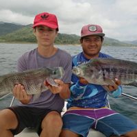 Fishing lake Arenal