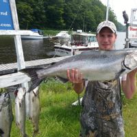 Pm Lake Ontario Salmon Fishing Trip