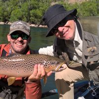 Fly fishing in Northern Patagonia