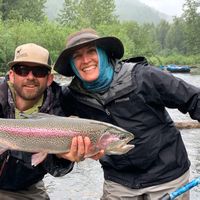 Fly fishing guide service throughout Alaska summer & winter