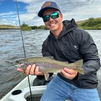 Bitterroot River guided fly fishing trip
