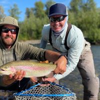 Fly fishing guide service throughout Alaska summer & winter