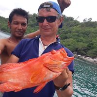 Sea fishing.Racha islands.Phuket.