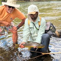 Fly fishing in Northern Patagonia