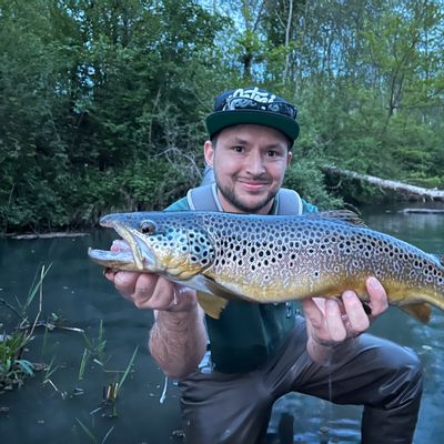 Trout Fishing in pvt. Stream + WARRANTY