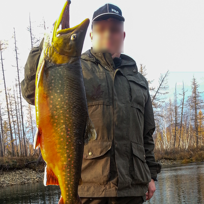 Fishing on the Putorana Plateau