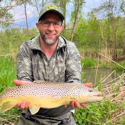 Trout Fishing in pvt. Stream + WARRANTY