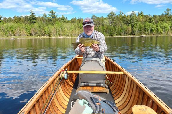Grand Laker Canoe Fishing