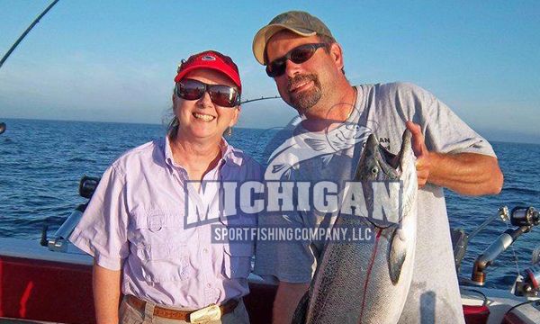 Manistee Michigan charter fishing