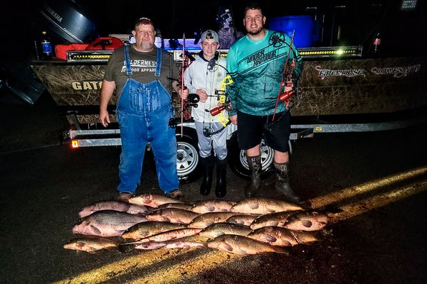 Missouri Bowfishing, Gigging, and Trout