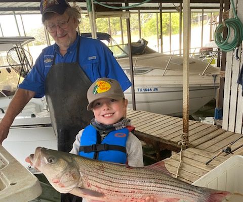 Texoma Striper Fishing