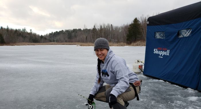 Ice Fishing / Loon Lake, Nova Scotia, Canada - BaitYourHook